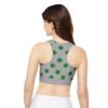 Fully Lined, Padded Sports Bra (AOP) - Image 4